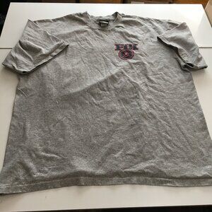 Vintage FBI T-Shirt Adult 2XL Gray Logo Tee Mens Single Stitch Made In USA